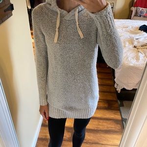 Yet Again Oversized Sweater with Hoodie